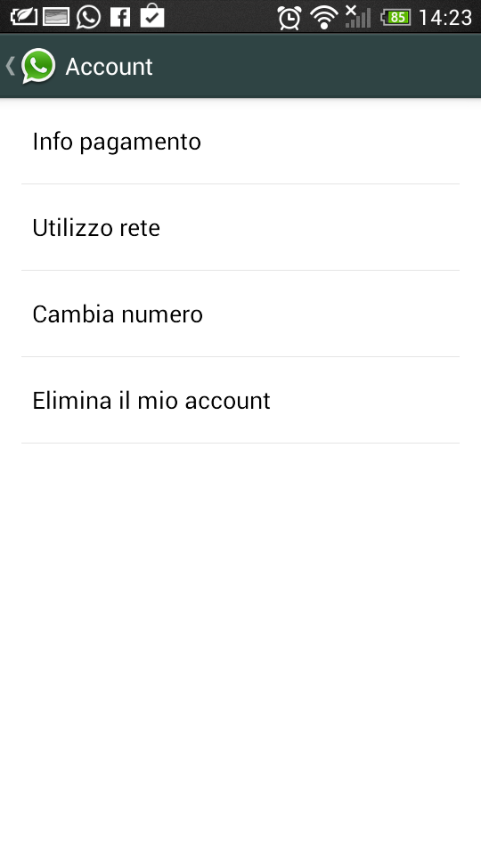 Deviare Messaggi Whatsapp Su Un Altro Numero