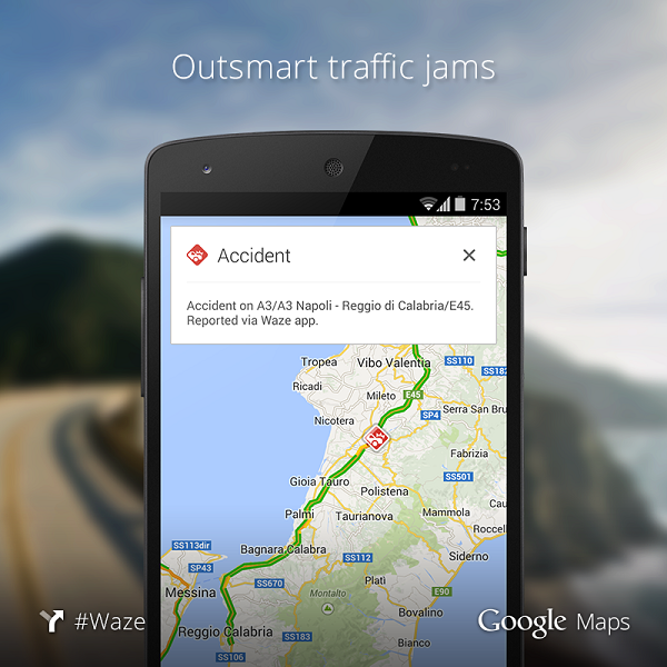 Google Maps-Waze