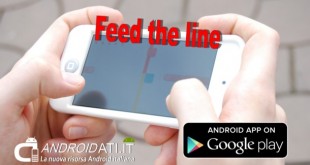 Feed the line