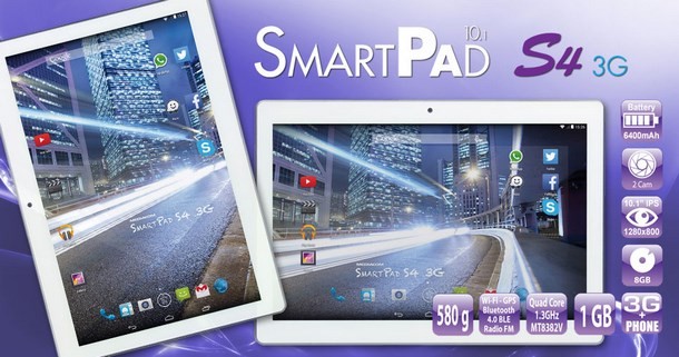 Mediacom SmartPad 10.1 S4 3G