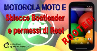 Root per il Motorola Moto E