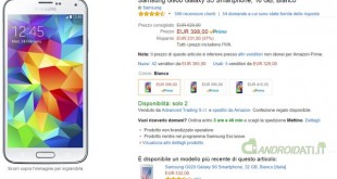 Offerta Samsung G900 Galaxy S5