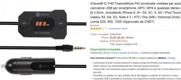 iClever IC-F40 in offerta su Amazon