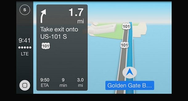 Apple-Maps-CarPlay NAVIGAZIONE CARPLAY