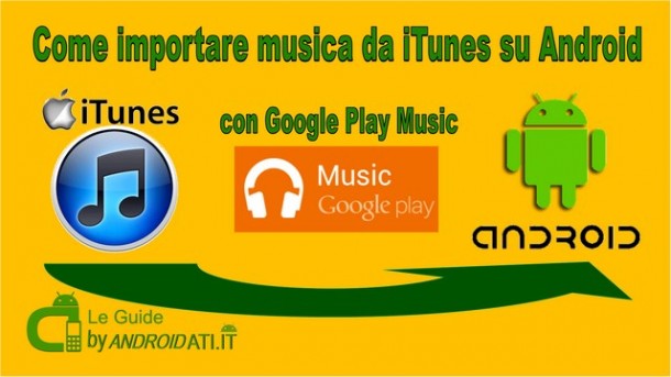 Trasferire musica da iTunes su Android
