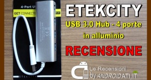 Etekcity USB 3.0 Hub con 4 porte