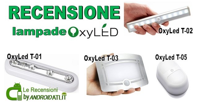 Recensione lampade OxyLED