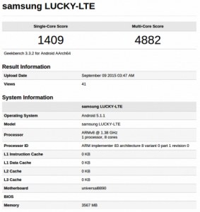Samsung Lucky LTE