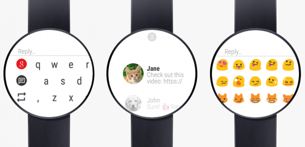 Android Wear: Messages