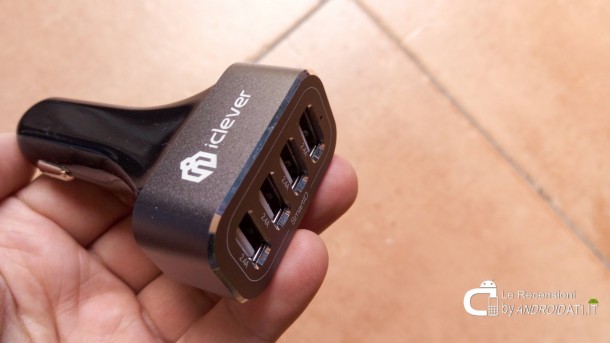 iClever 9,6A/48W 4-porta USB caricatore da auto