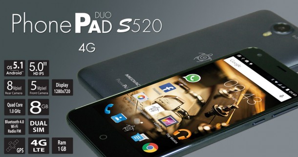 PhonePad Duo S520