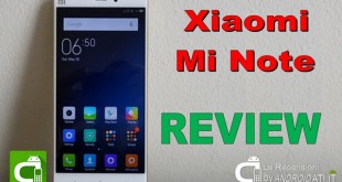 Xiaomi Mi Note - recensione