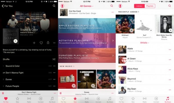 Apple Music per android