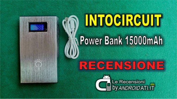 Intocircuit Power Bank 15000mAh