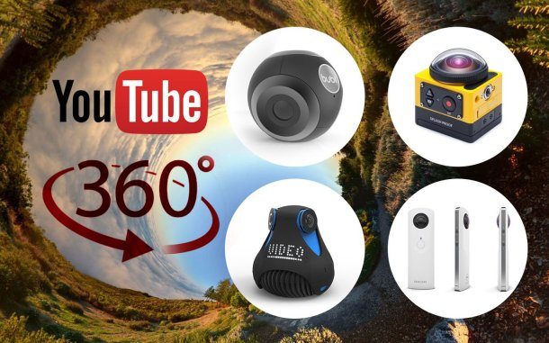 YouTube lancia i video in live streaming a 360°