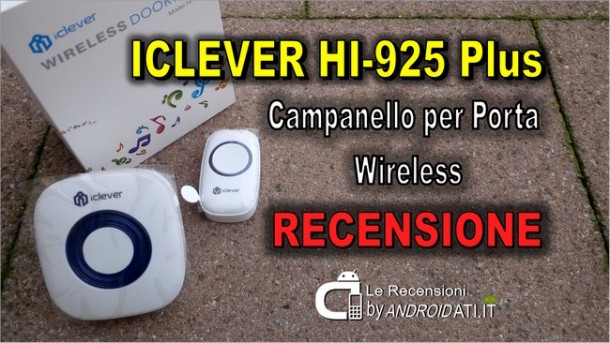 Recensione iClever campanello Wireless
