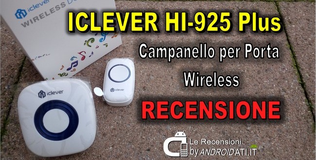 Recensione iClever campanello Wireless