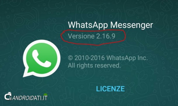 WhatsApp: messaggi criptati