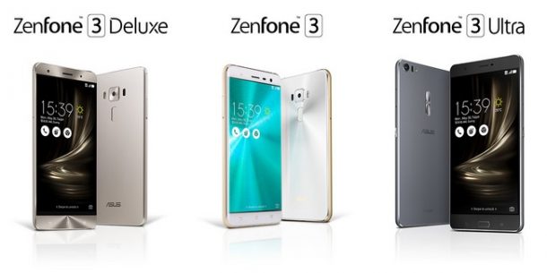 Asus annuncia ZenFone 3, ZenFone Deluxe e ZenFone Ultra