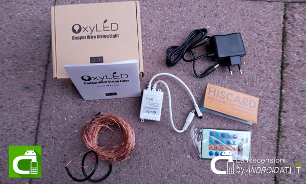 Unboxing dei LED OxyLED CL-01