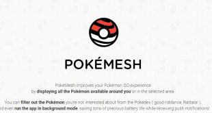 PokéMesh localizzare i Pokémon