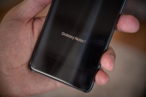 riconoscere i Galaxy Note 7 non difettosi