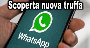 App android: Scoperta nuova truffa WhatsApp