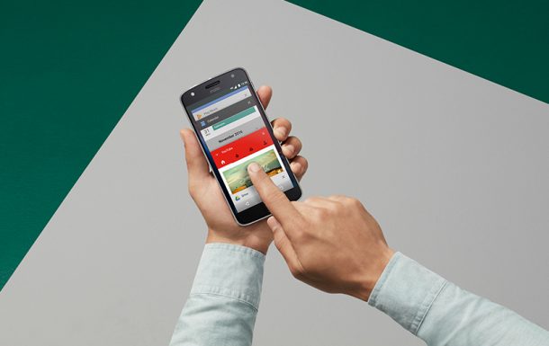 Motorola e android 7 Nougat